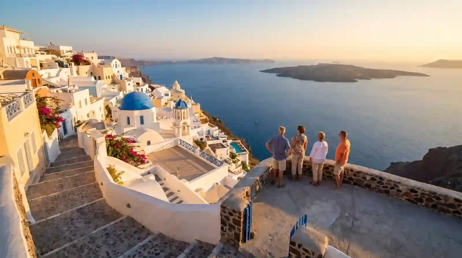 Caldera de Santorini, Grecia