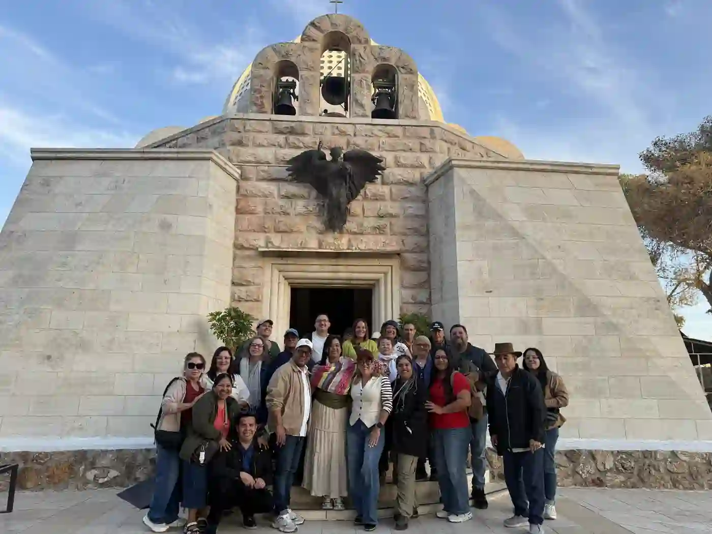 Grupo de viajeros de RP Travel Group en Tierra Santa